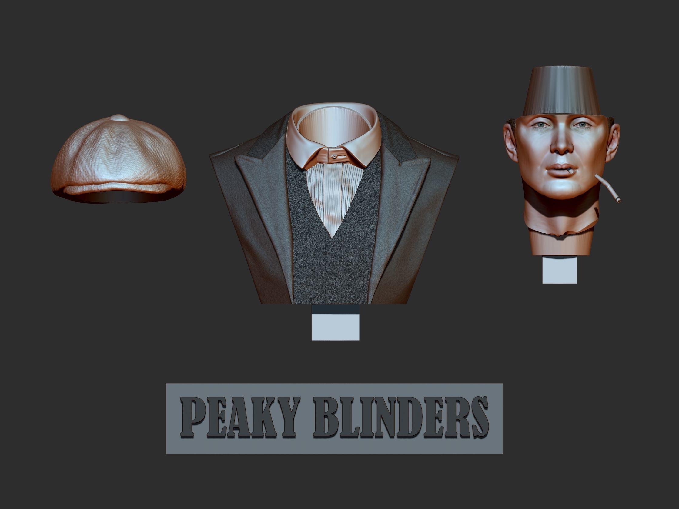 Cillian Murphy 3D model 3D printable | CGTrader