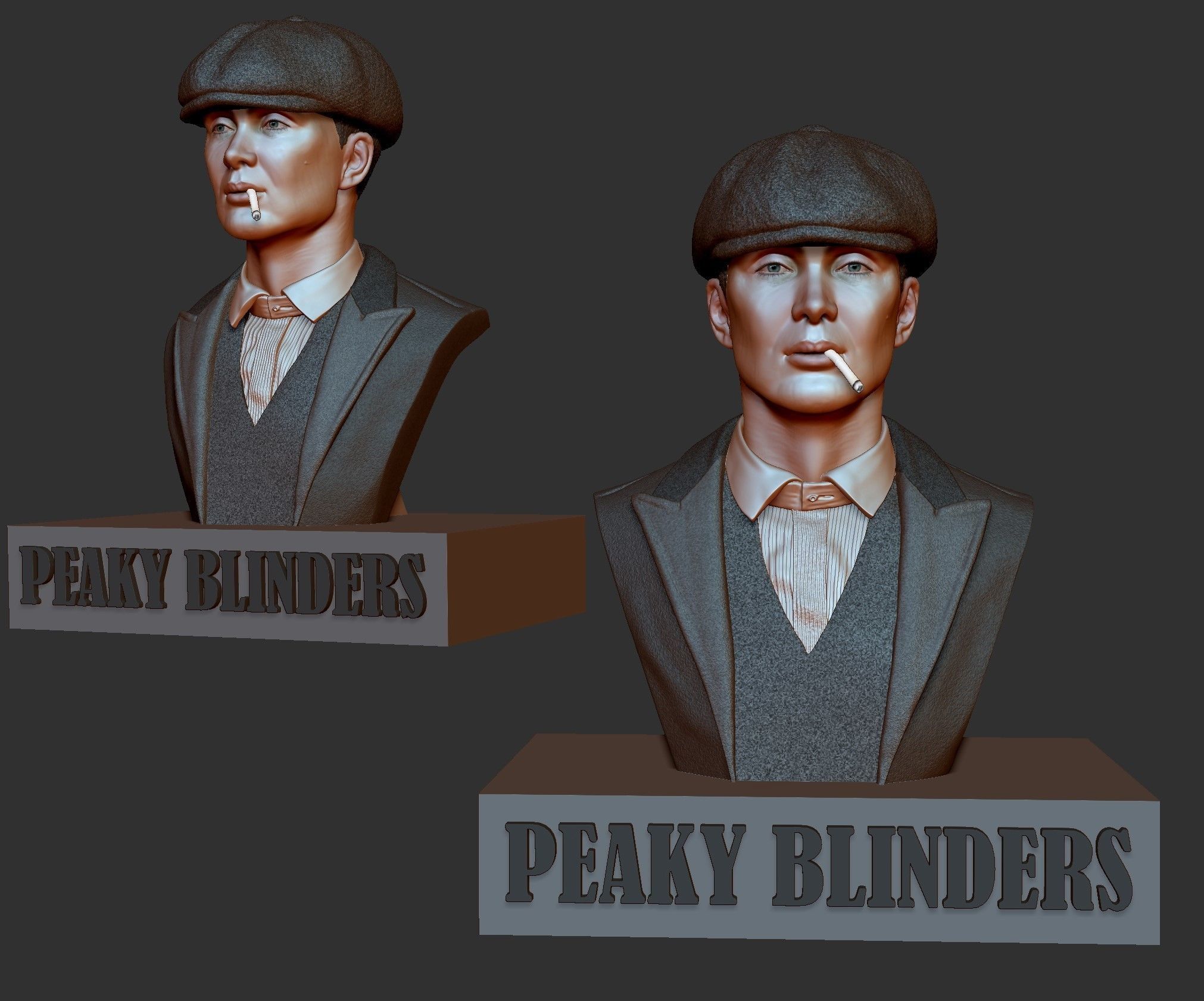 Cillian Murphy 3D model 3D printable | CGTrader