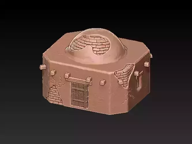 Terrain Scenery - Desert House 10