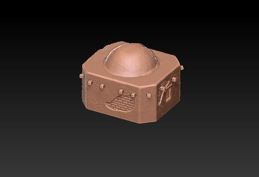 Terrain Scenery - Desert House 10 3D print model_2