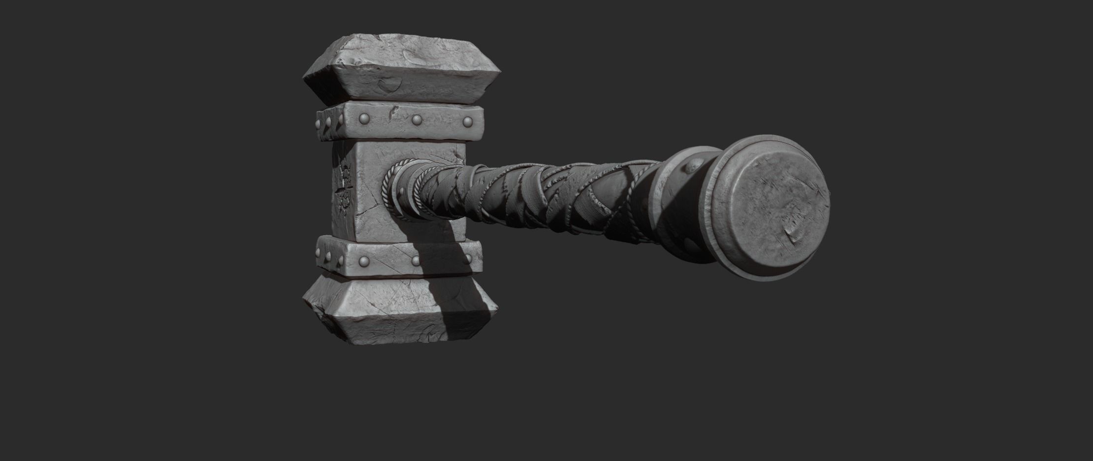 Zbrush Hummer HighPoly 3D model_8