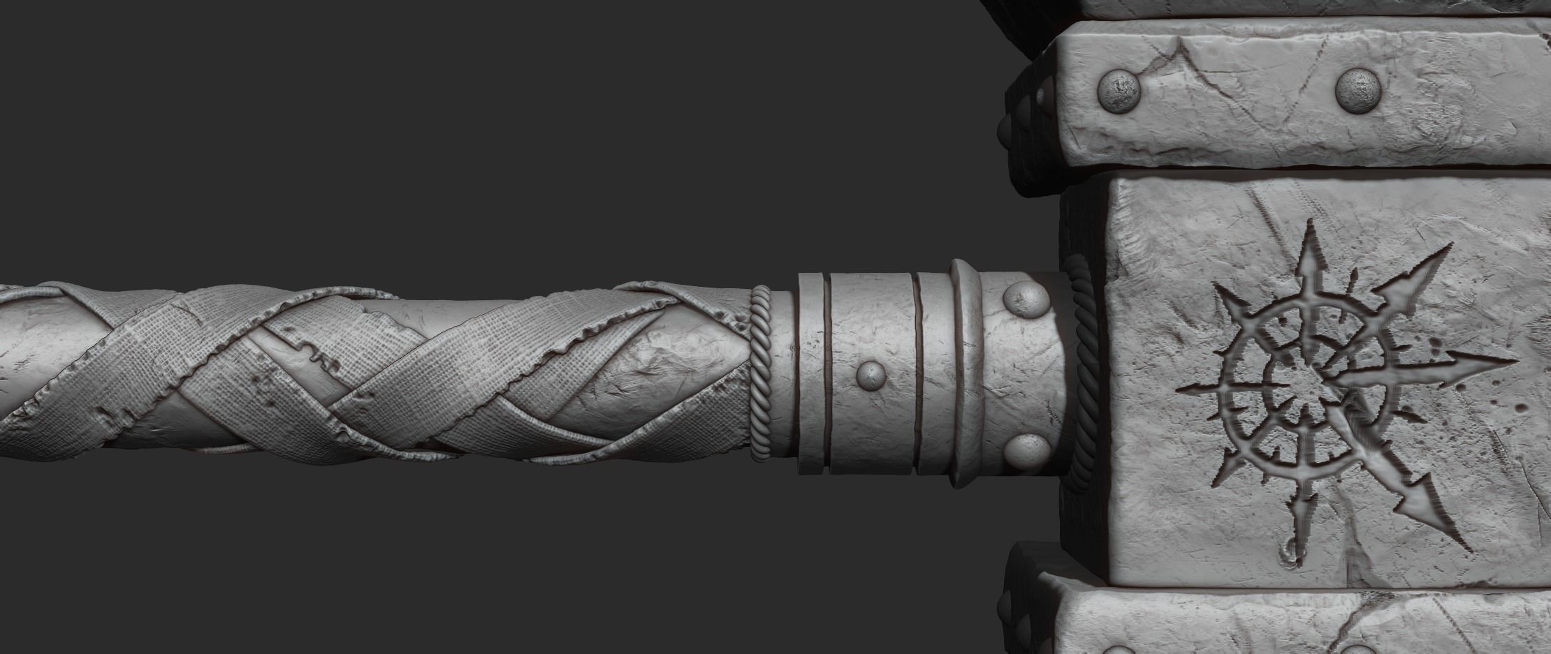 Zbrush Hummer HighPoly 3D model_4