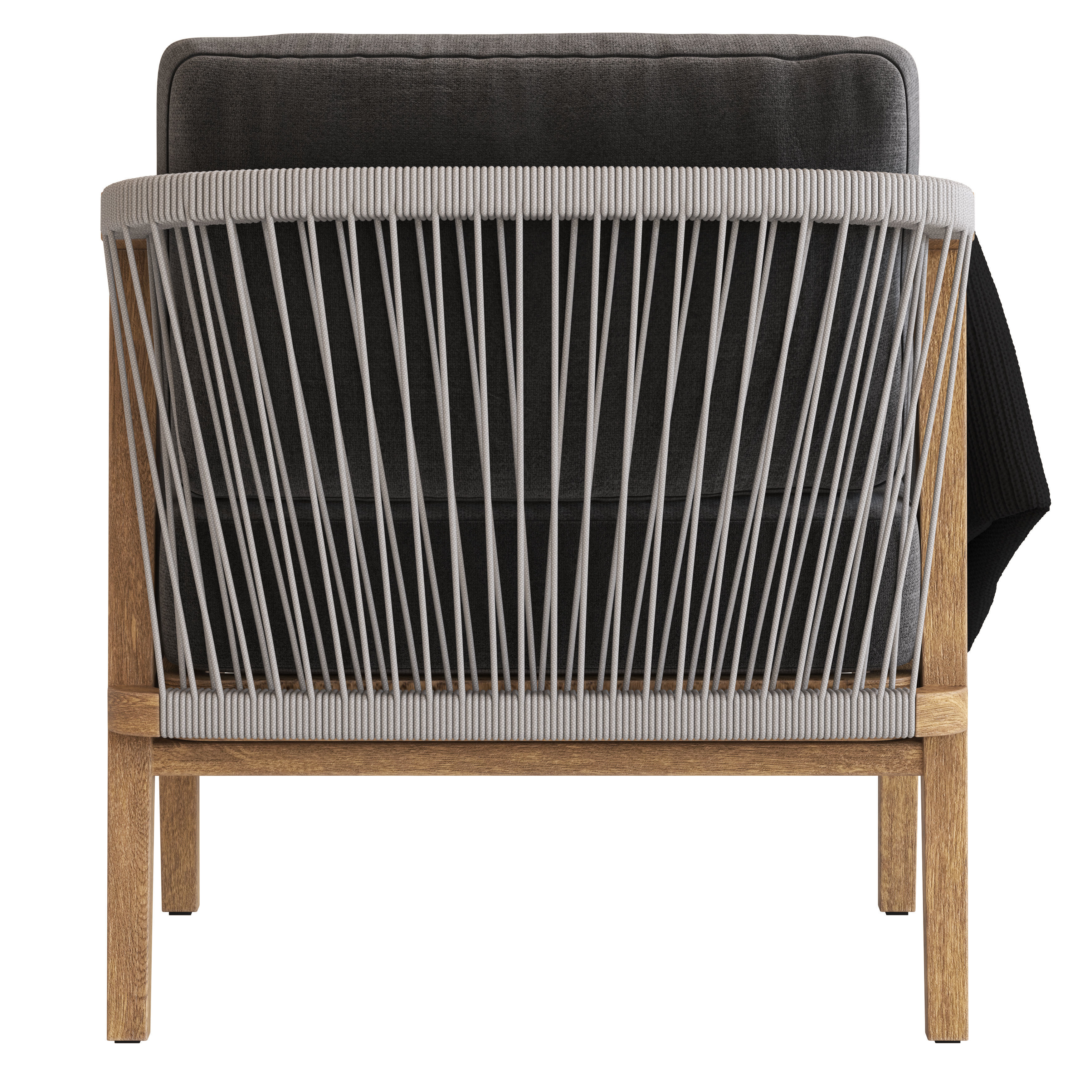 Coco Republic St Joseph Armchair  3D model_5