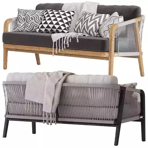 Coco Republic St Joseph Sofa 3 Seat