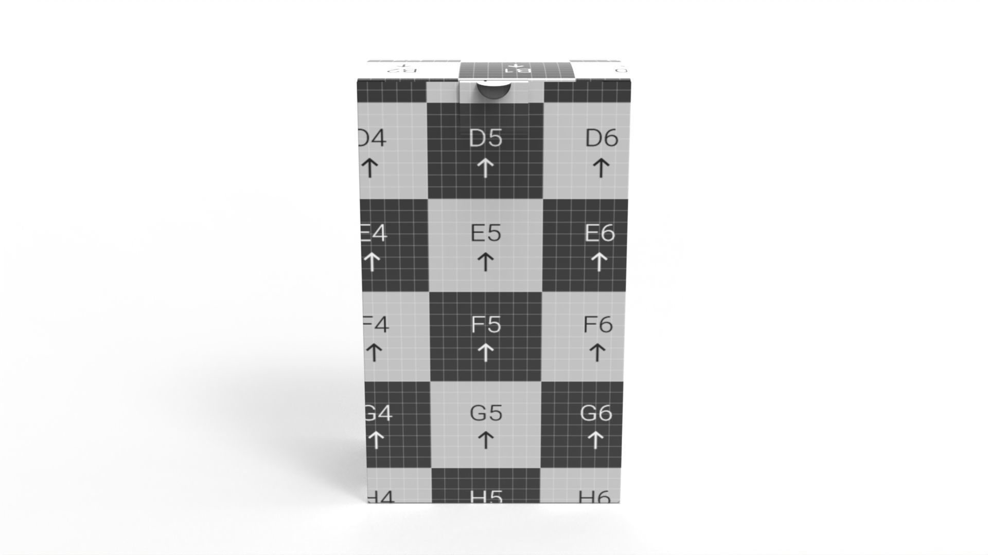 Packaging box 90x60x150mm DIE-CUT INCLUDE IN FILES Texture_7