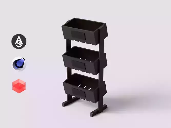 Wooden Vegetable Bin