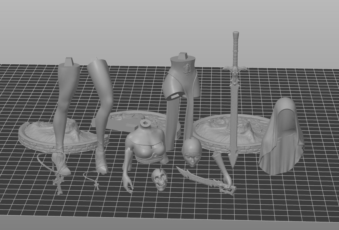 Guardian 3D print model_7