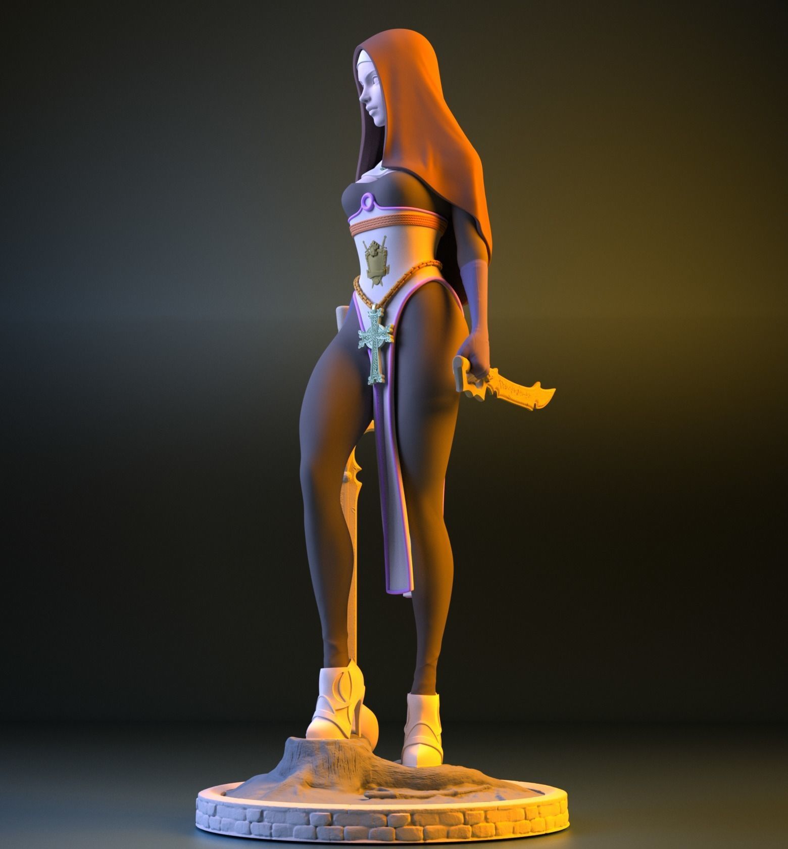 Guardian 3D print model_2