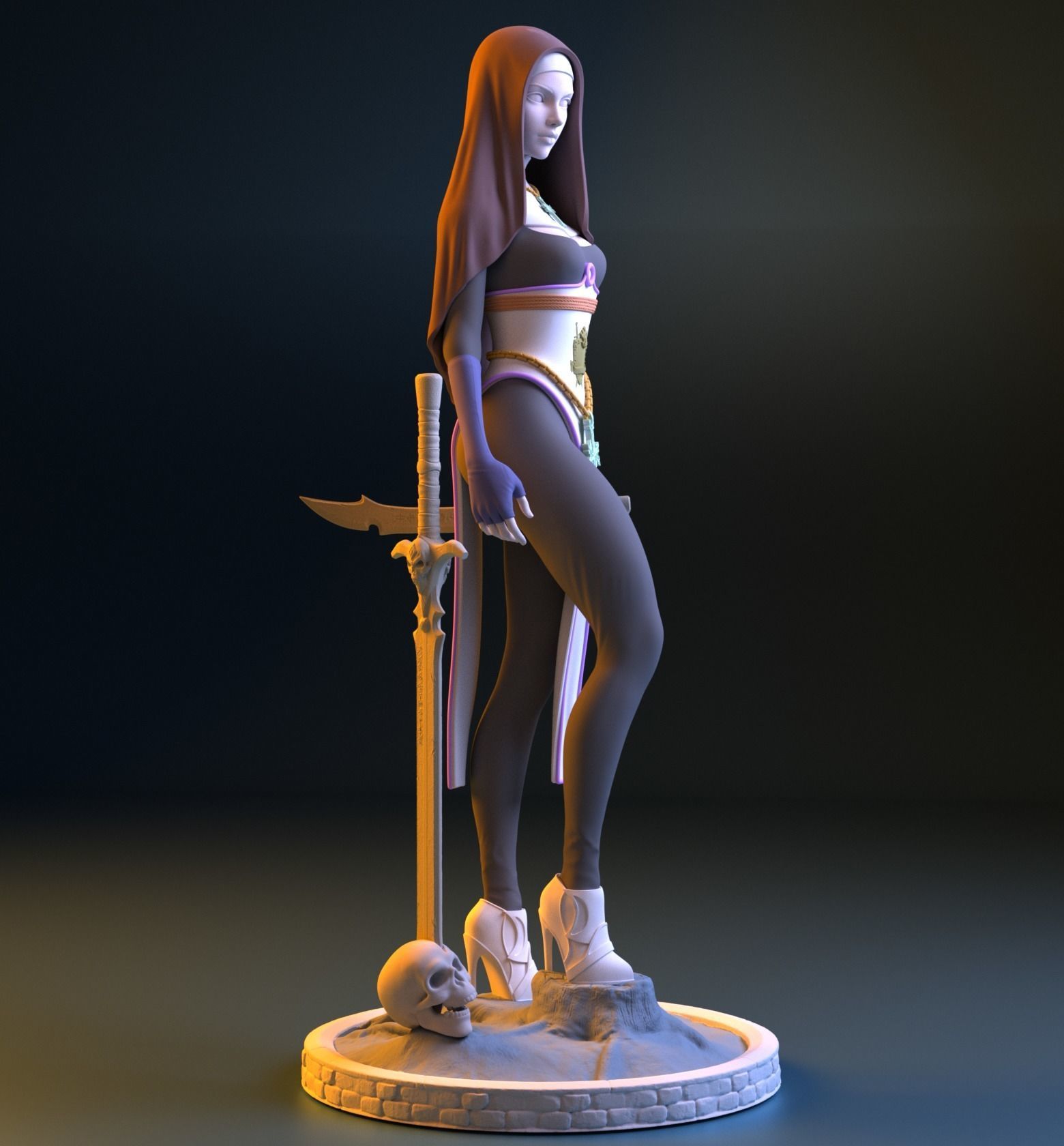 Guardian 3D print model_1