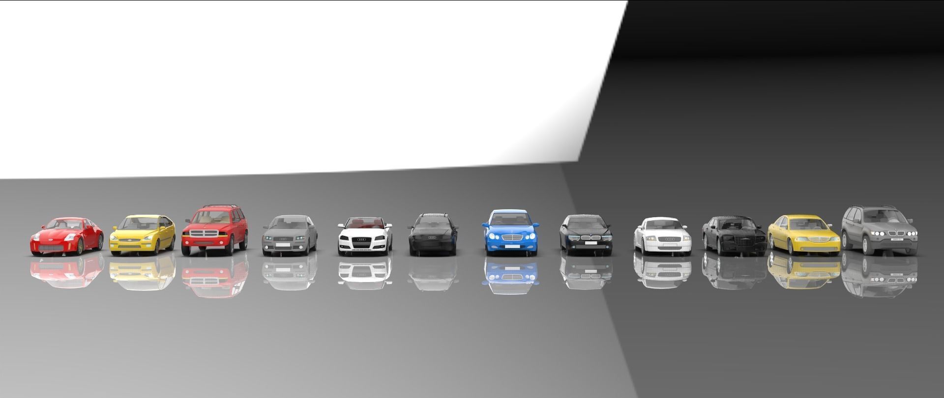 Low-Poly cars Low-poly 3D model_13