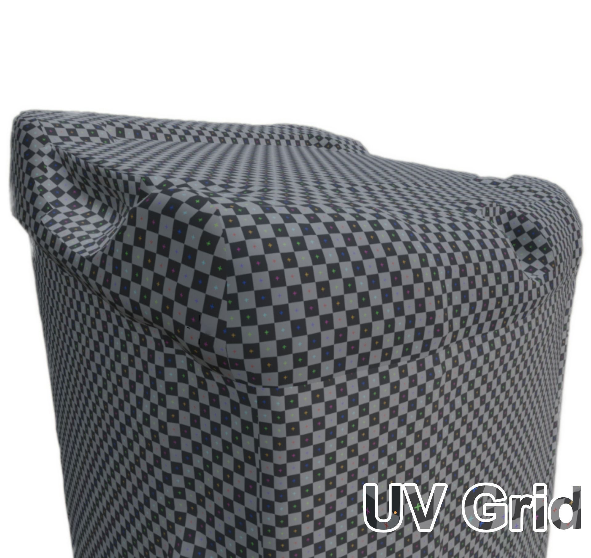 Park Dog Bin - 8K UHD - 3D Scan Model Low-poly 3D model_14