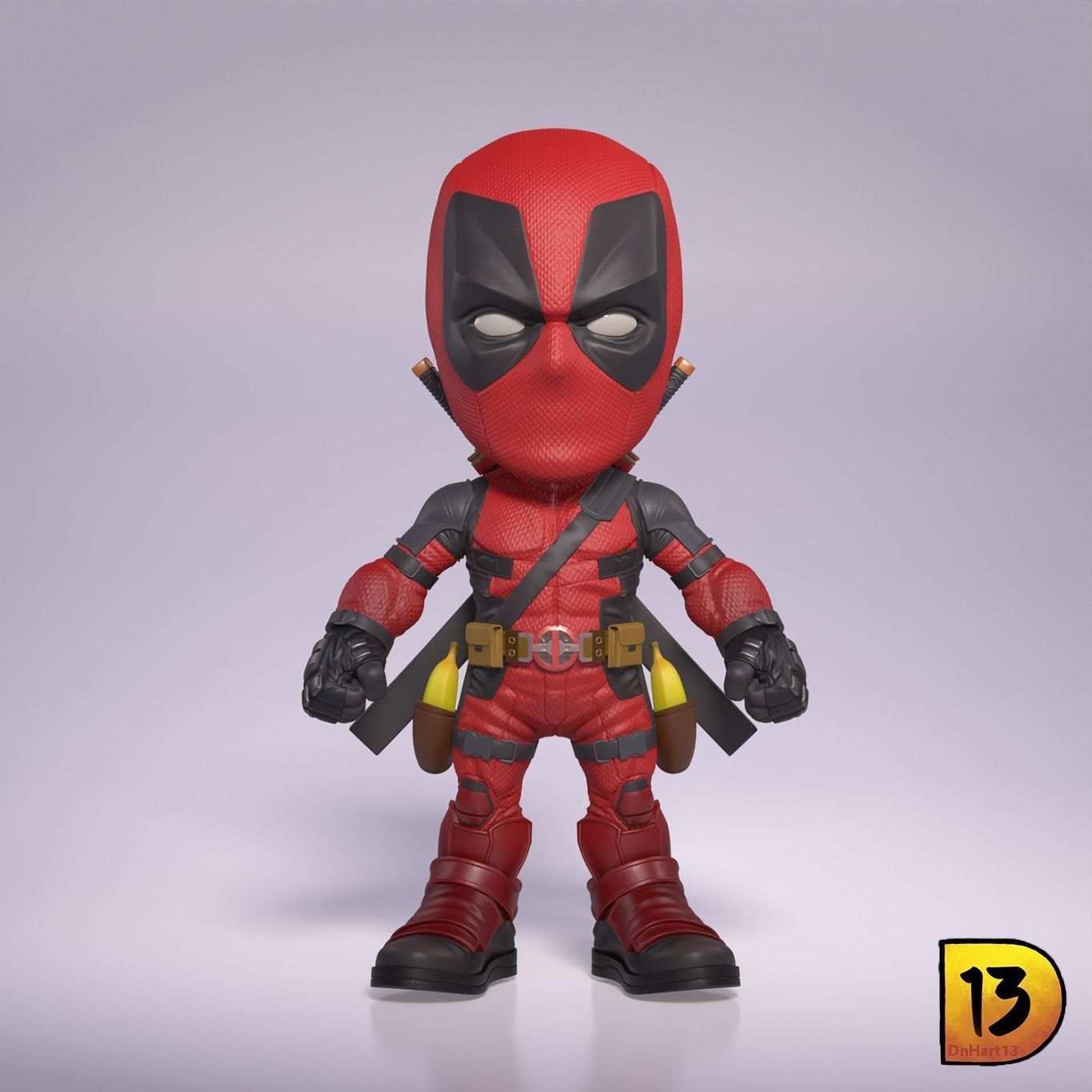 MiniPrint 007 - DeadSkull 3D print model_2