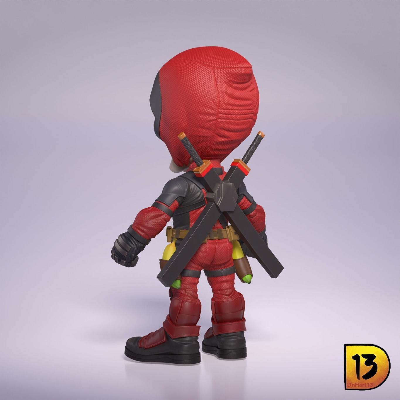 MiniPrint 007 - DeadSkull 3D print model_3