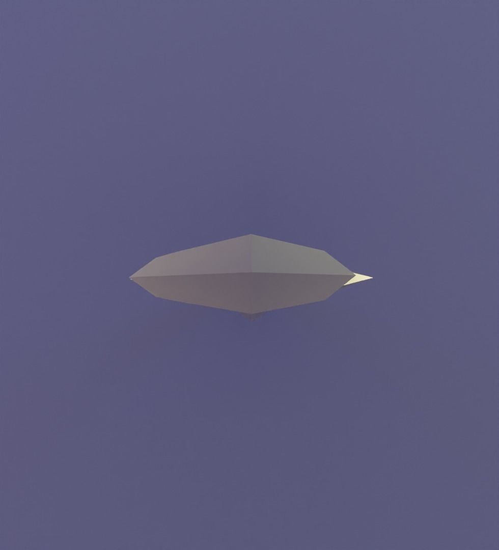 Sword with hcrooked blade 3D model for 3D print Low-poly 3D model_2