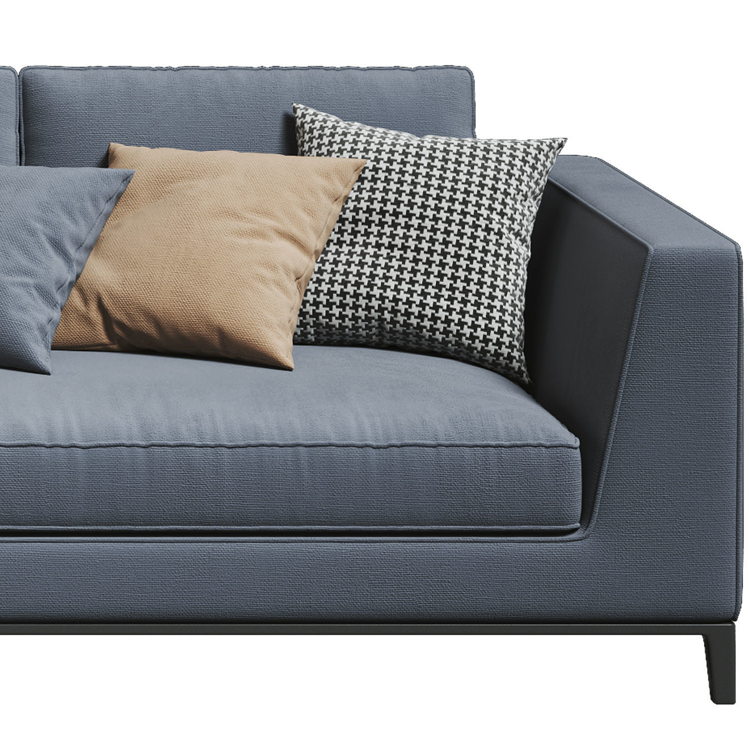 Lucrezia  Sofa 2 Elements 3D model_2