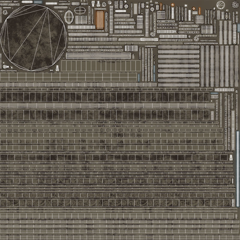 Birdcage Classic Victorian Low-poly 3D model_15