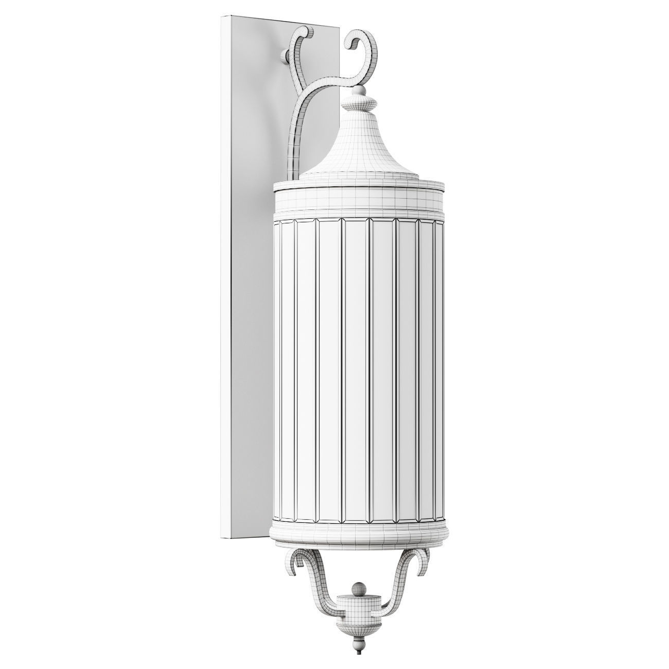 Wall lamp L02123 Larte Luce Luxury Lantern 3D model_1