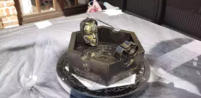 Tomorrowland Ashtray v2 3D model