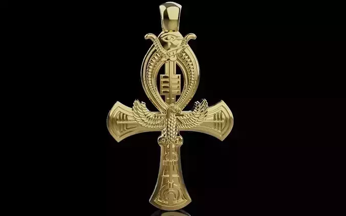 Cross with Eagle 024