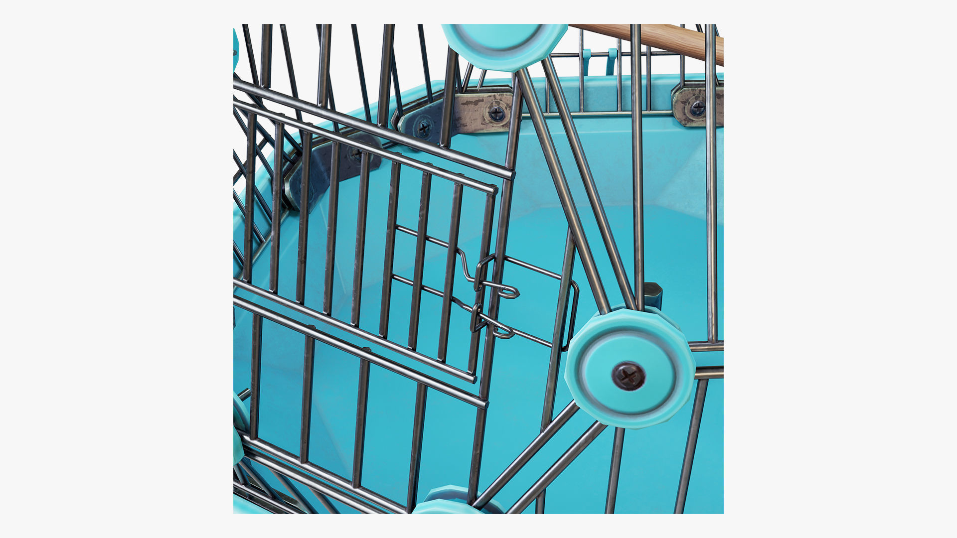 Birdcage Geo Low-poly 3D model_5