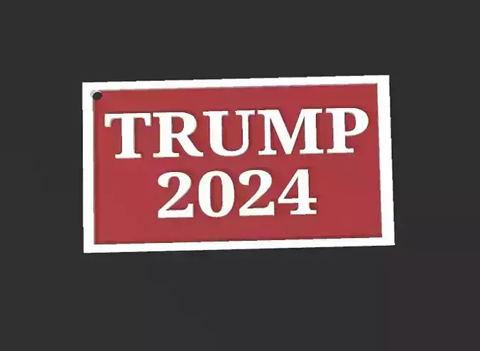 TRUMP 2024 keychain
