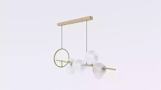 lamp glamour black and gold