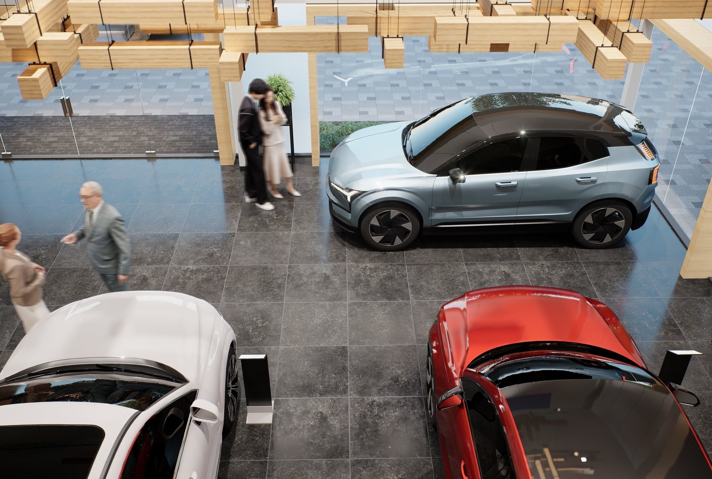 Volvo Dealership D5 Render Module and Sketchup 3D Model 3D model_9