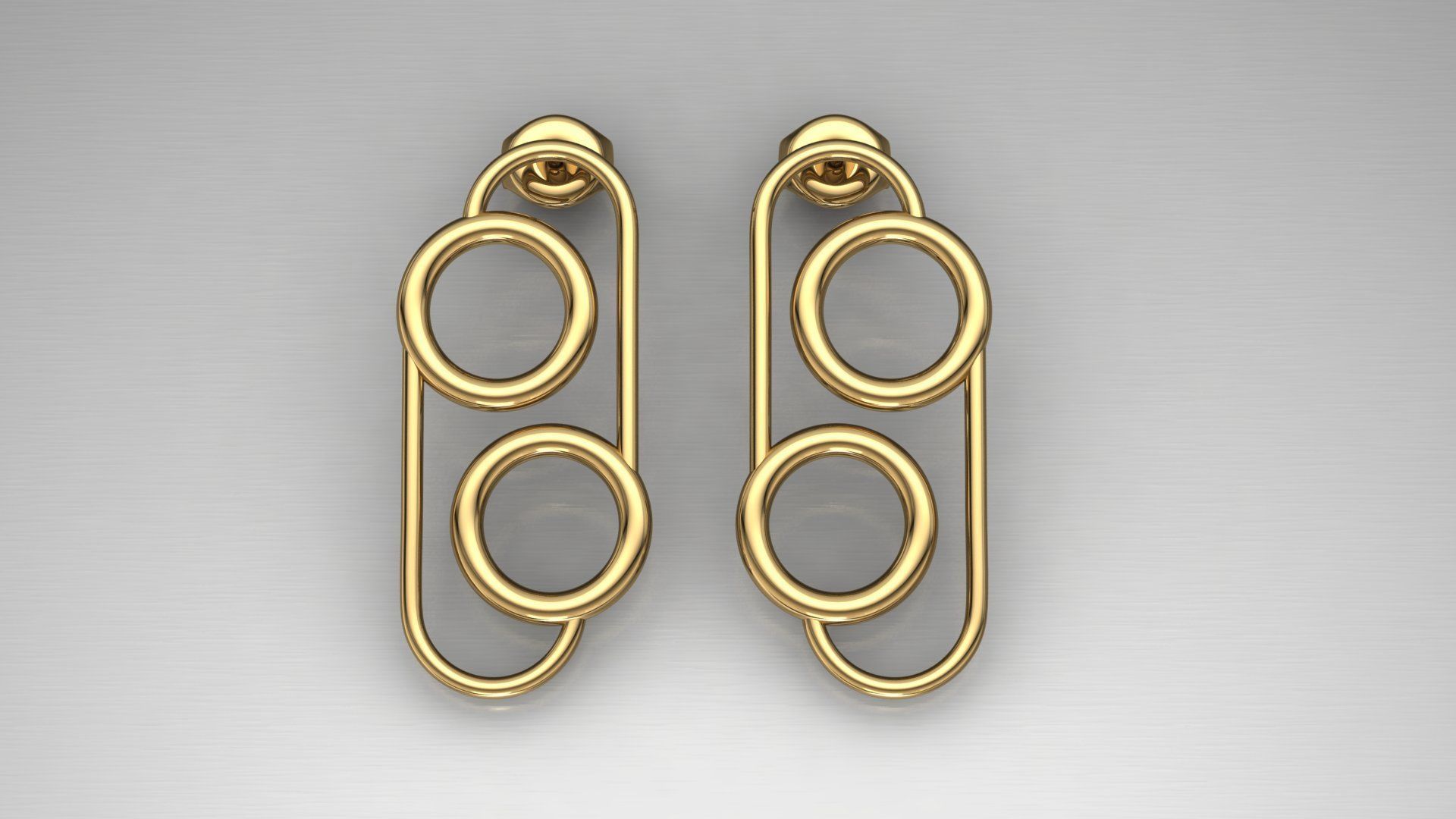 Earrings 10 Free 3D print model_1