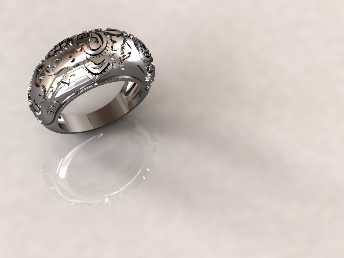 Ring Carrera y Carrera 3 3D print model_4