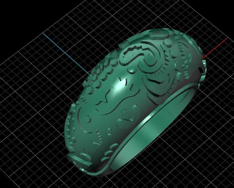 Ring Carrera y Carrera 3 3D print model_7