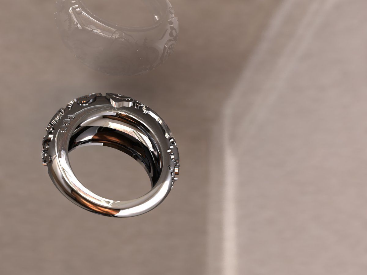 Ring Carrera y Carrera 3 3D print model_14