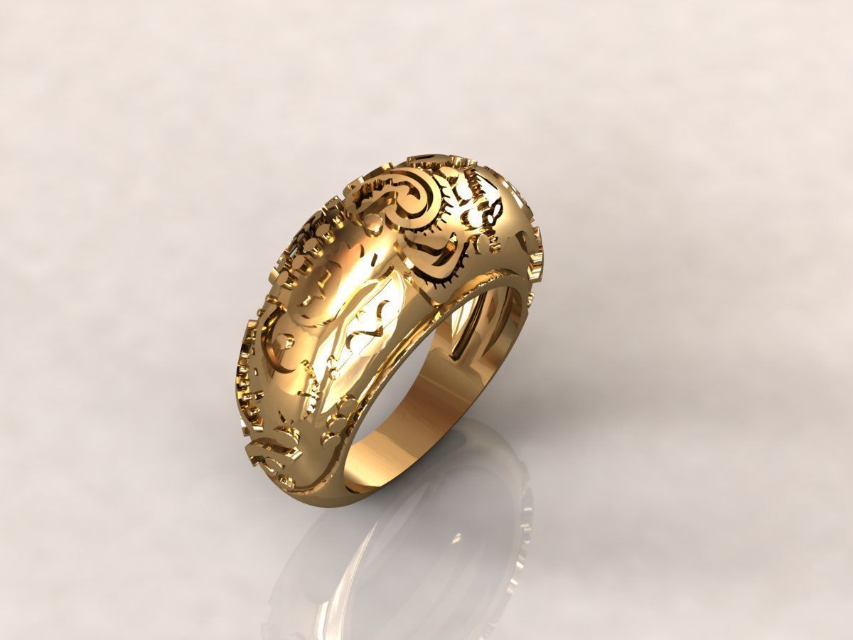 Ring Carrera y Carrera 3 3D print model_1