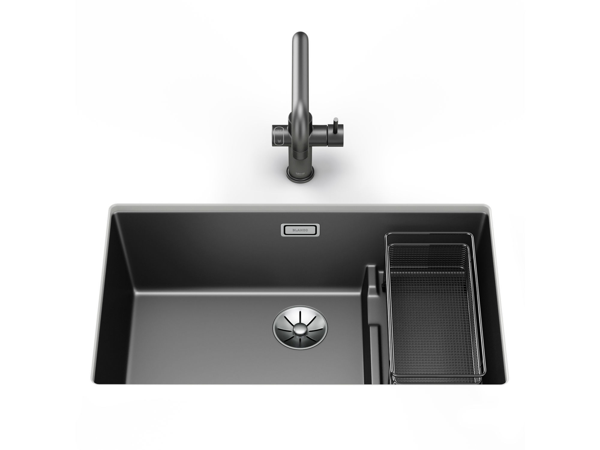 Set of sinks Blanco Subline 1 3D model_6