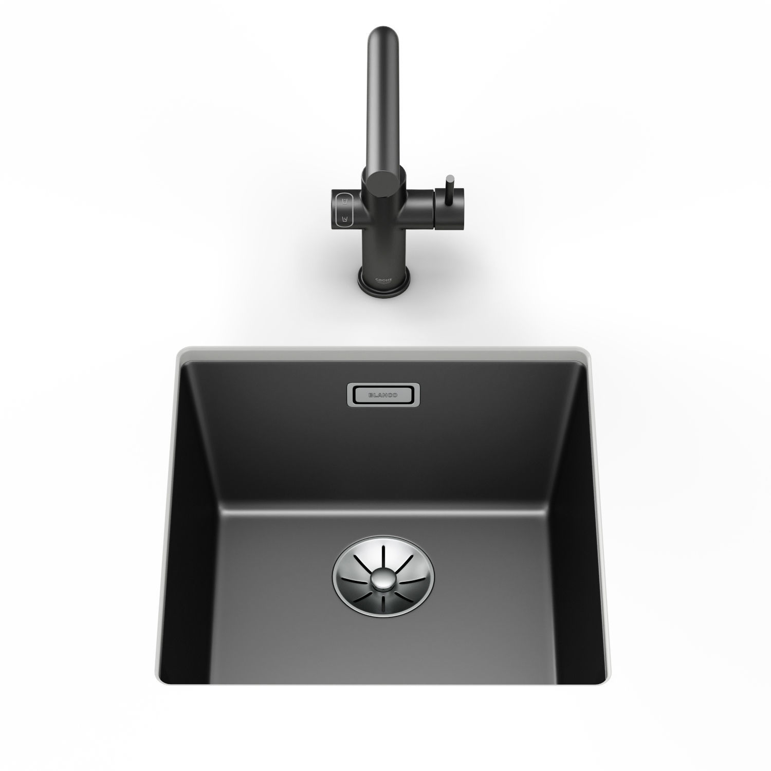 Set of sinks Blanco Subline 1 3D model_7