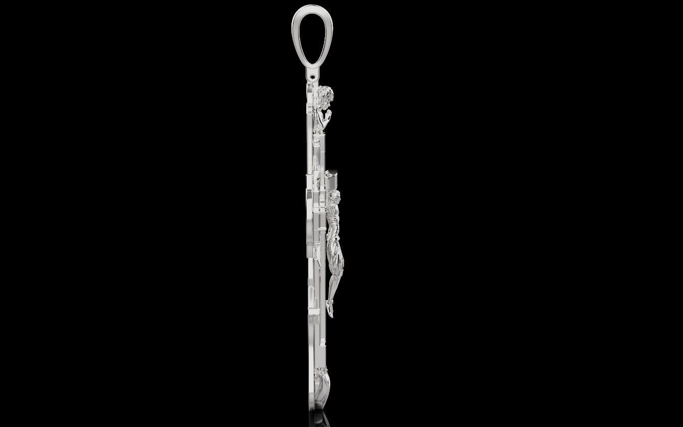 Cross and Jesus 025 3D print model_20