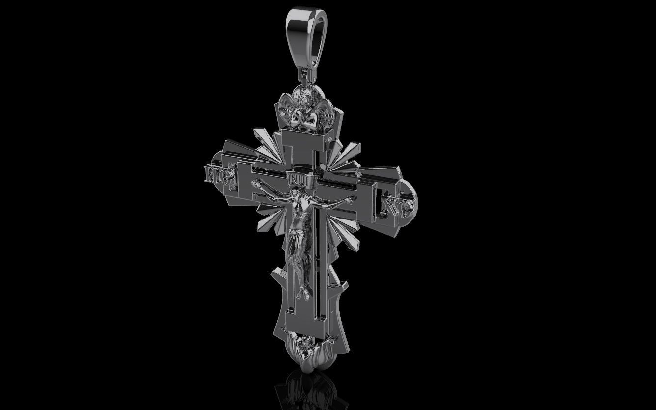 Cross and Jesus 025 3D print model_15
