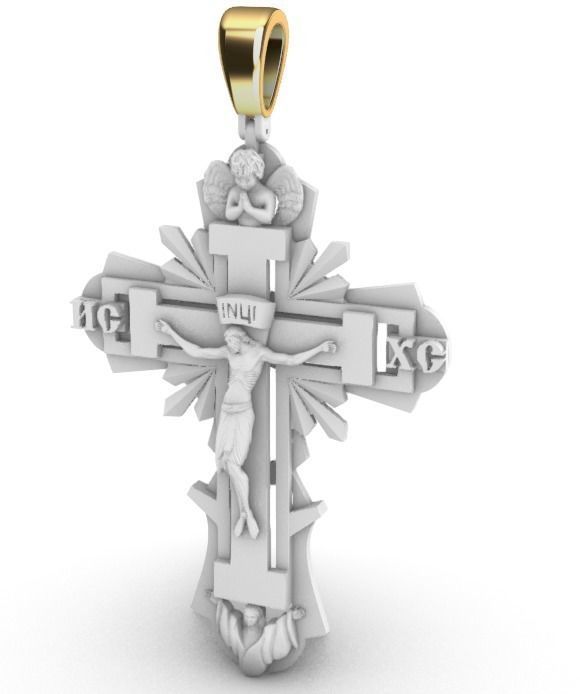 Cross and Jesus 025 3D print model_56