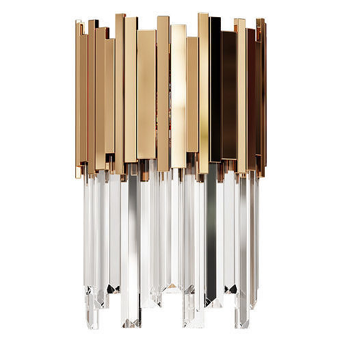 Sconce XCUSTOM 070 A01 bronze Lava Di Oro 3D model
