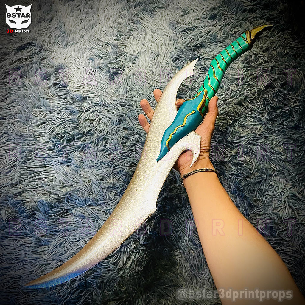 Baruka Dagger High Quality - Solo Leveling Cosplay 3D print model_16