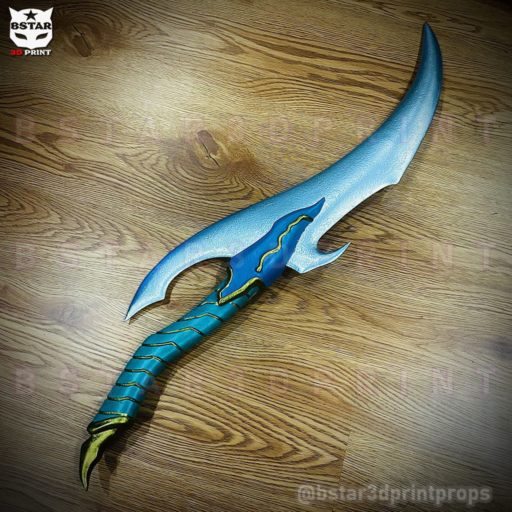 Baruka Dagger High Quality - Solo Leveling Cosplay 3D print model_13