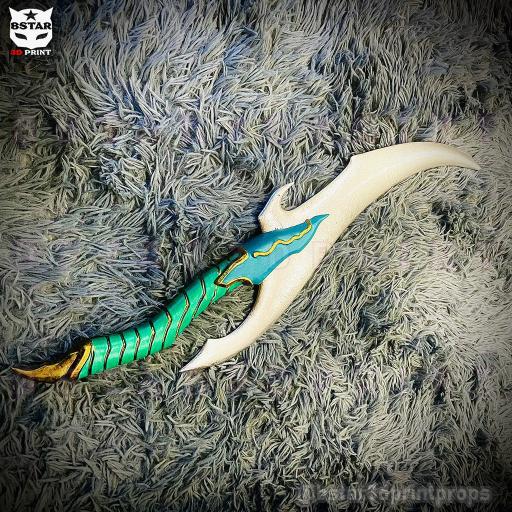 Baruka Dagger High Quality - Solo Leveling Cosplay 3D print model_1