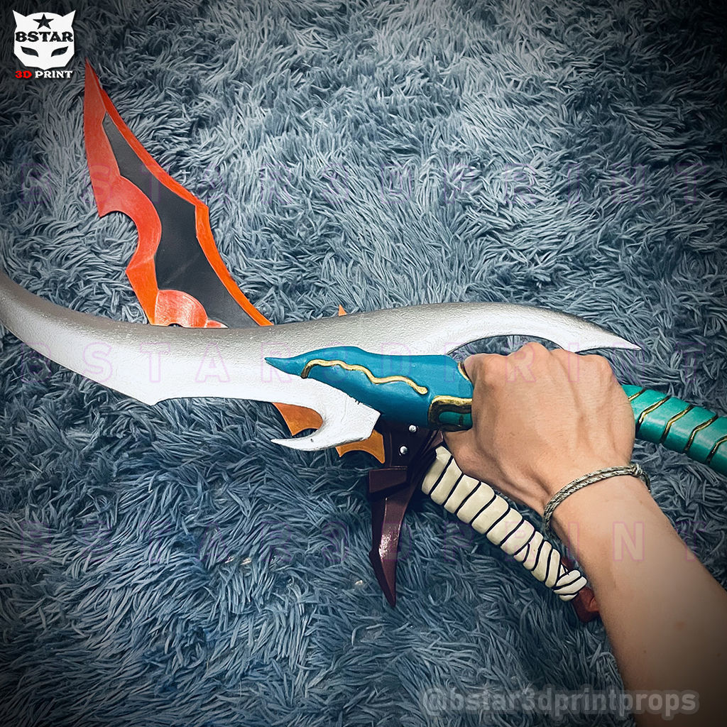 Baruka Dagger High Quality - Solo Leveling Cosplay 3D print model_7