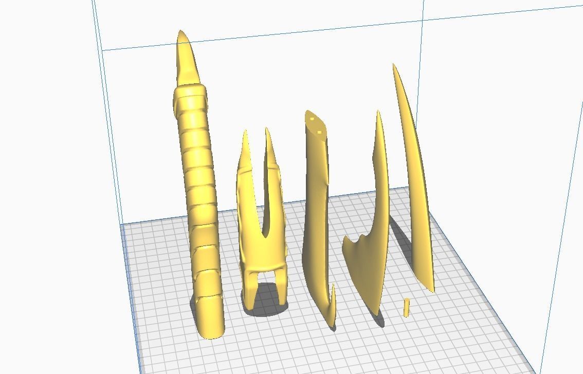 Baruka Dagger High Quality - Solo Leveling Cosplay 3D print model_41