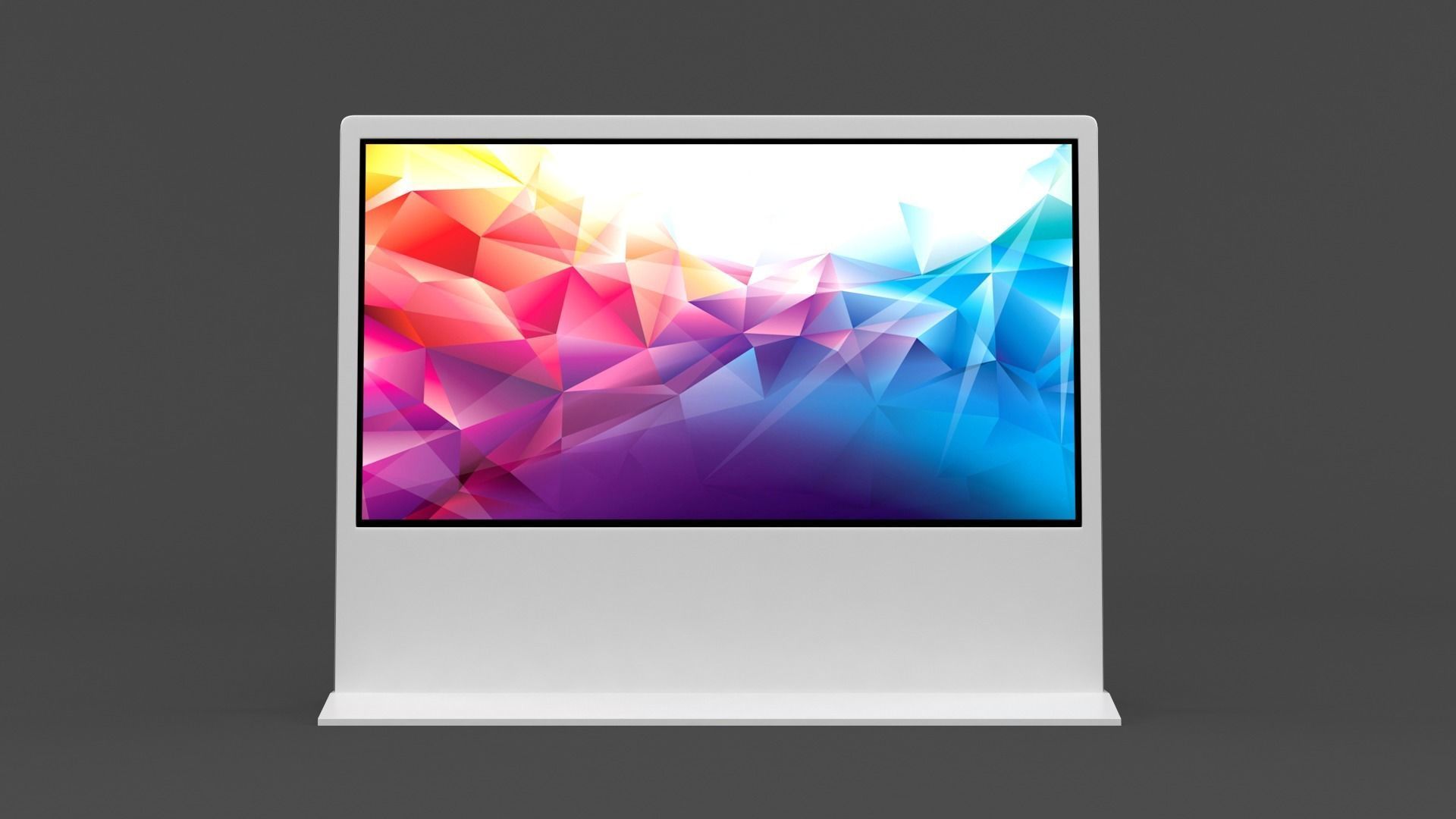 Information Kiosk 3D model_2