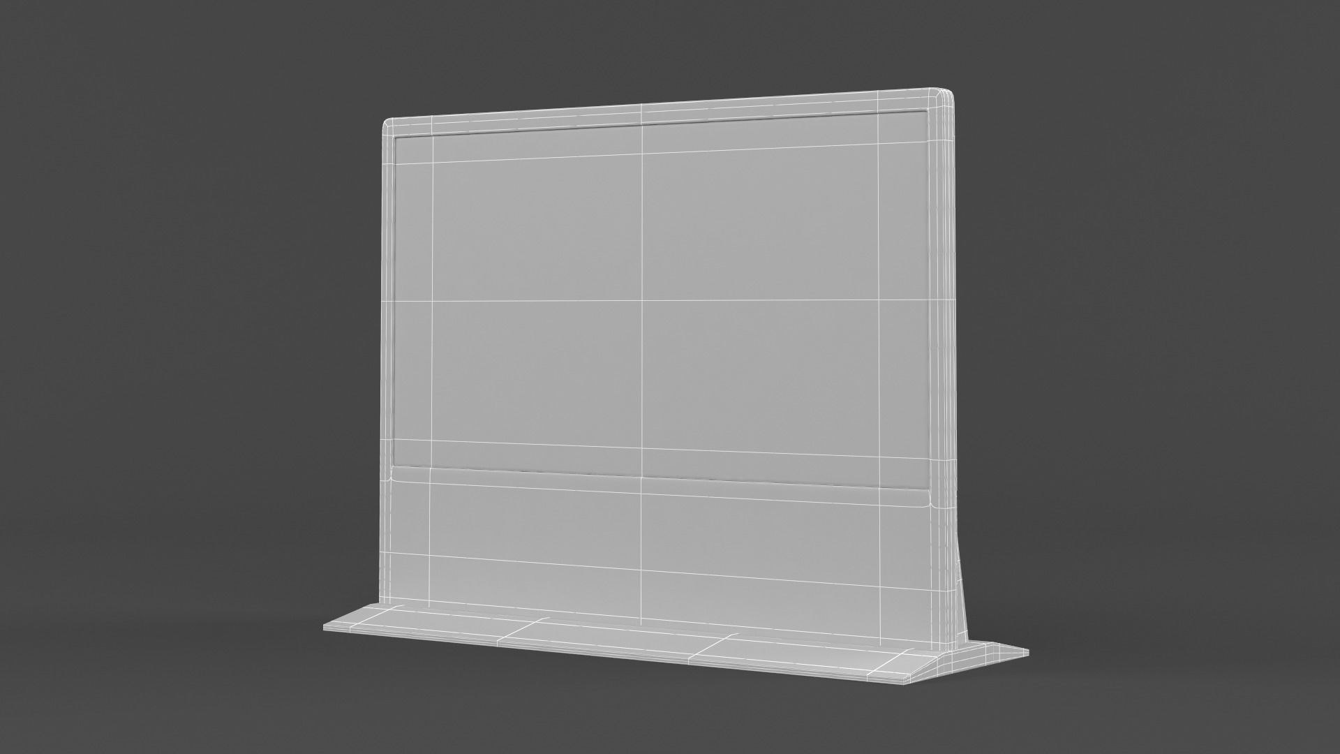 Information Kiosk 3D model_7