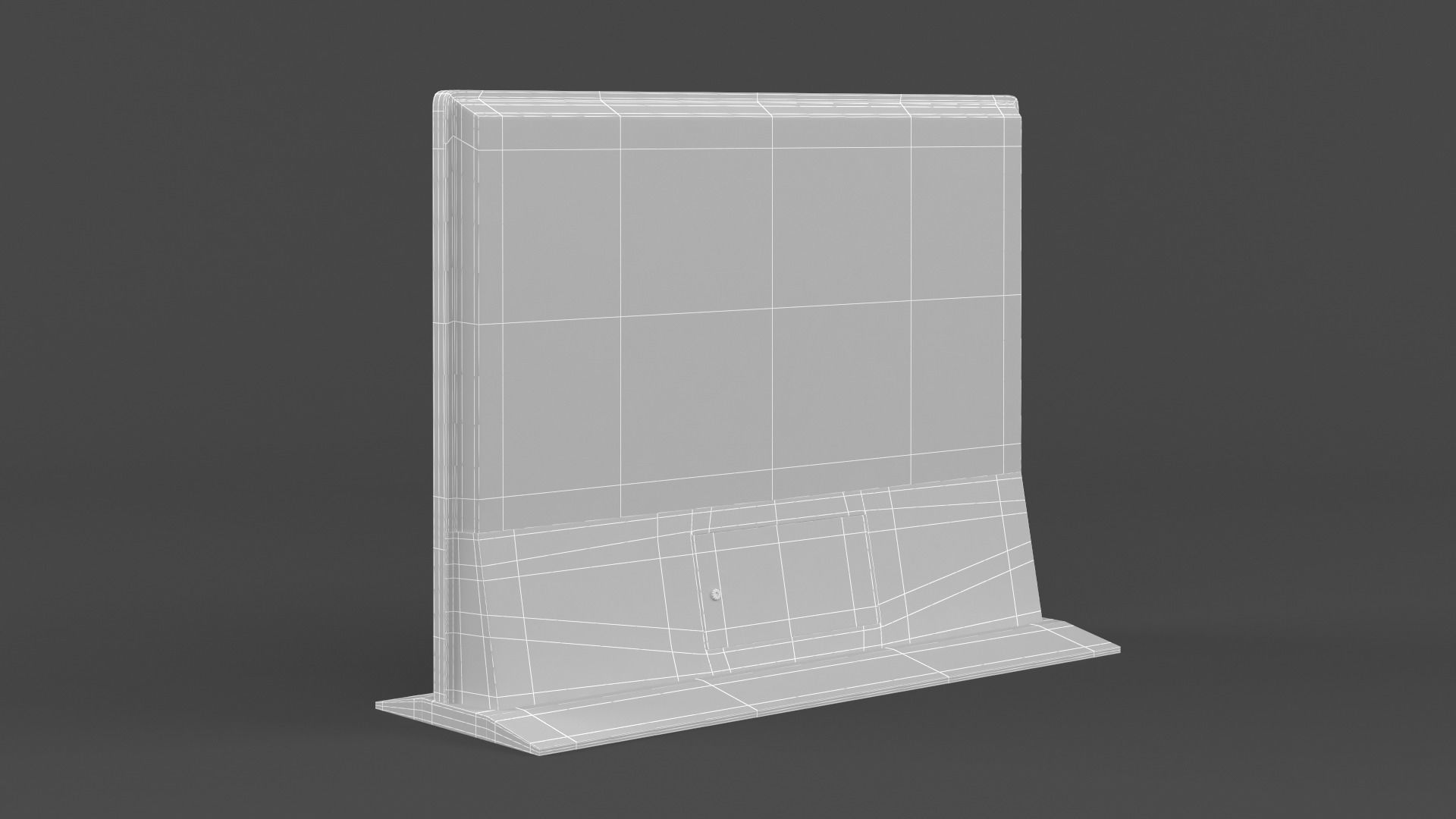 Information Kiosk 3D model_10