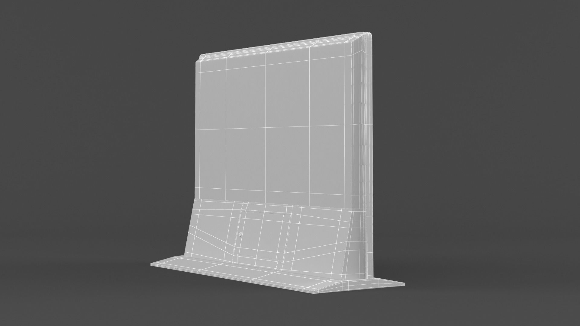 Information Kiosk 3D model_12
