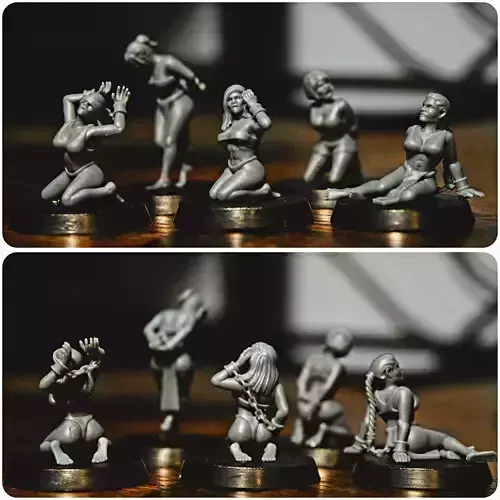 Universal Guard - Prisoner Slaves Free 3D print model