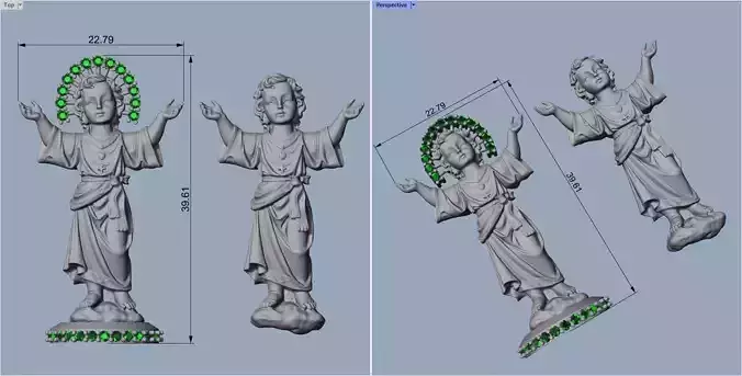 Divino nino - Divine Child Jesus 3D print model