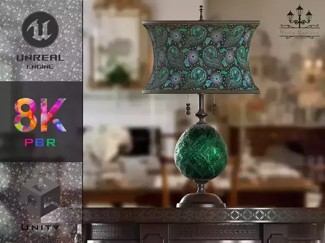 Lampshade-GL01-Green